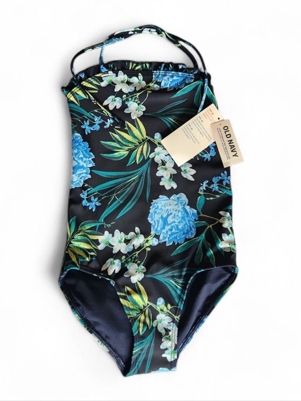 Old Navy Tropical Ruffle Swimsuit NWT Multiple Sizes - Picture 3 of 8